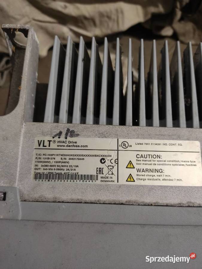 Inwerter falownik Danfoss 11 kw Pozostałe Skawina