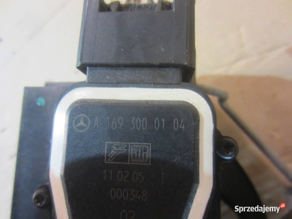 Potenciometr pedał gazu A1693000104 mercedes a zachodniopomorskie Szczecin