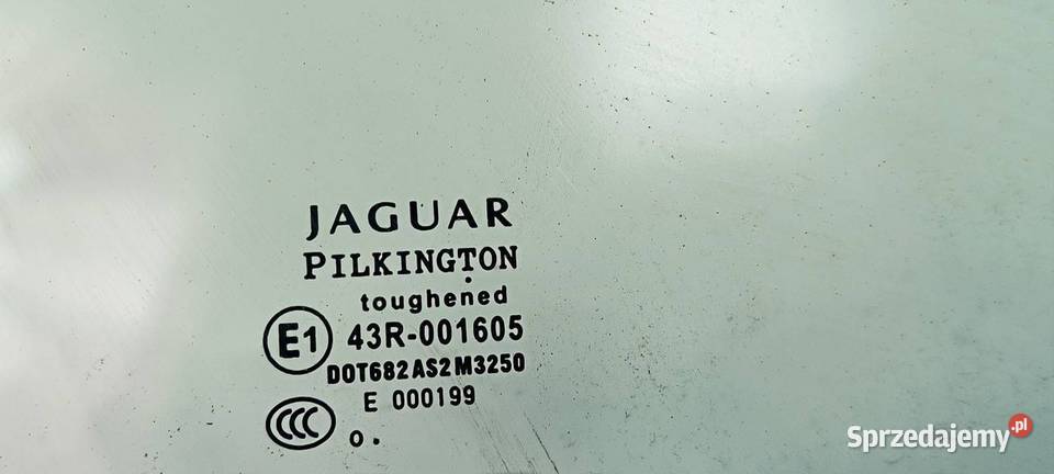SZYBA PRAWY PRZÓD JAGUAR XF I Lipno