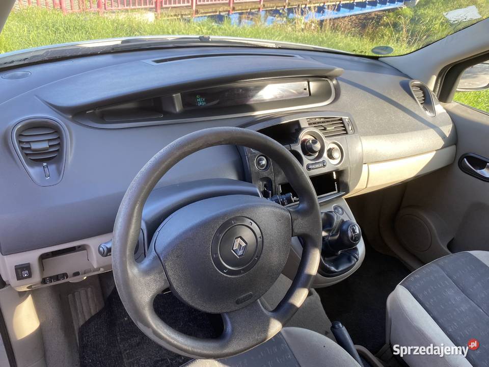 Renault Scenic II 16 Benzyna LPG Butla do 2032 Van / Minibus wielkopolskie Ostrów Wielkopolski