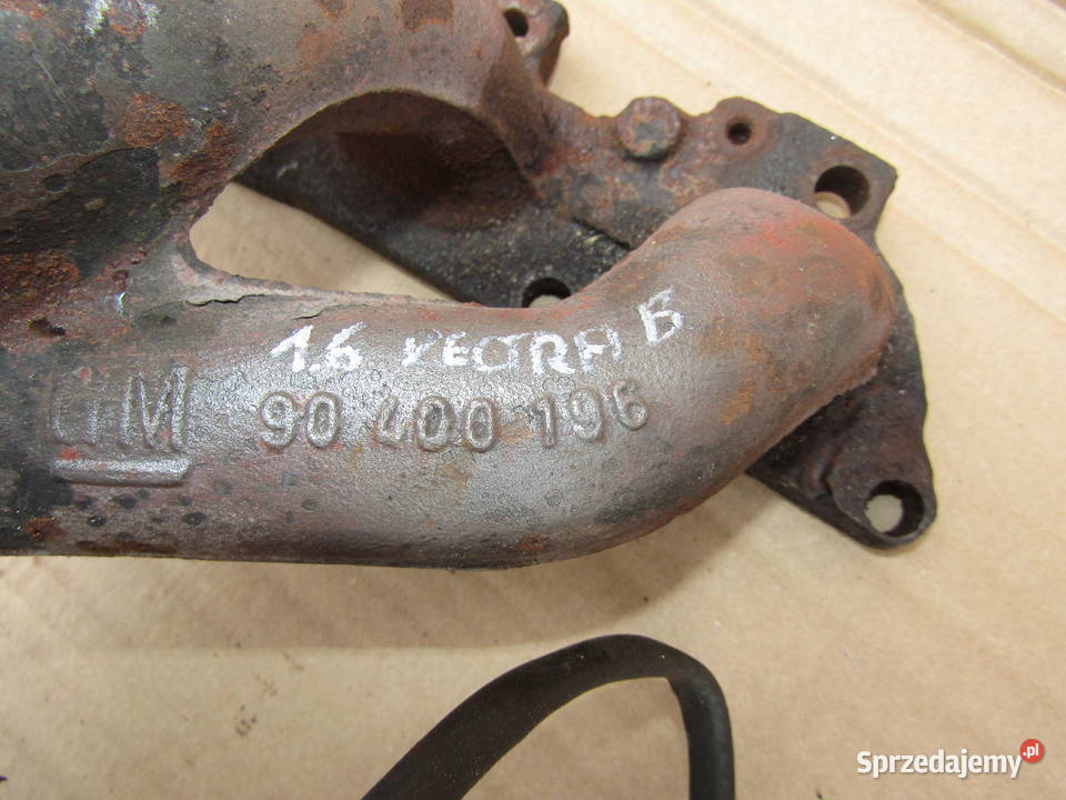 KOLEKTOR WYDECHOWY OPEL VECTRA B 16 16V 90400196 Rok produkcji 2000