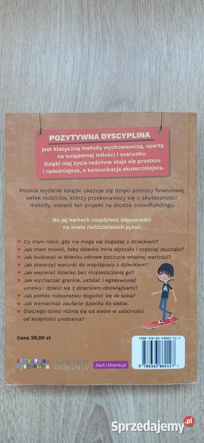 Pozytywna dyscyplina Jane Nelson sprzedam