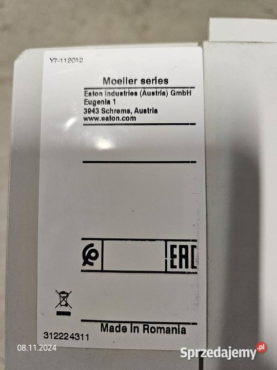 LN4800I ROZŁĄCZNIK MOCY EATON 3BIEGUNOWY Racibórz