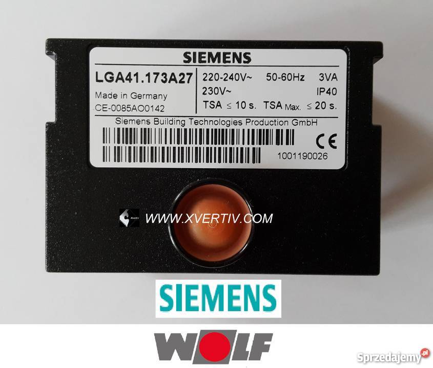 SIEMENS LGA41173A27 Automat Sterownik Palnika Biznes i Przemysł małopolskie Kraków sprzedam