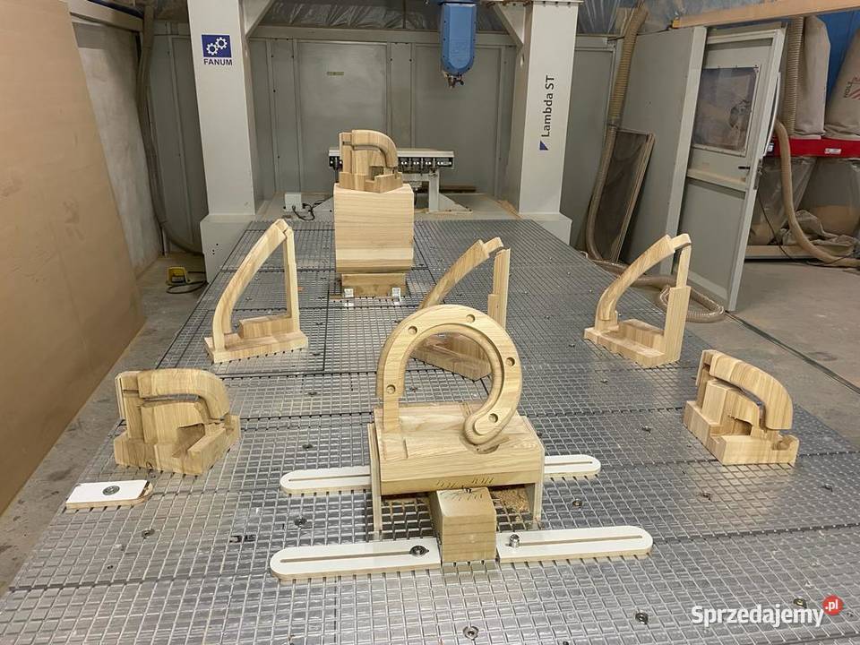 Usługi CNC frezowanie w drewnie sklejce OSB MDF warmińsko-mazurskie Giżycko