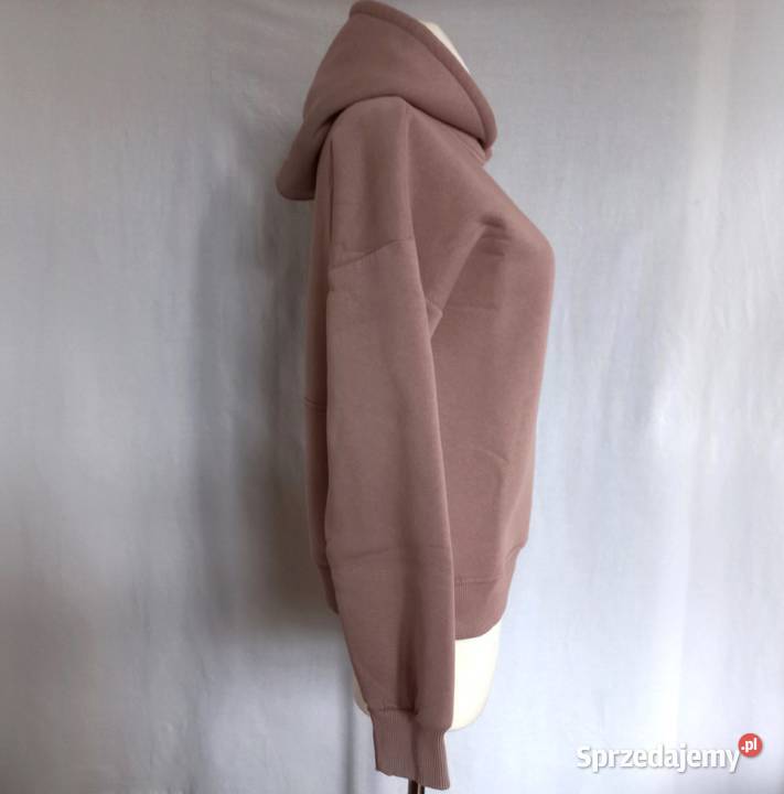 Bluza brąz Damska KAPTUR r 3840 Ciepła stan Odzież damska
