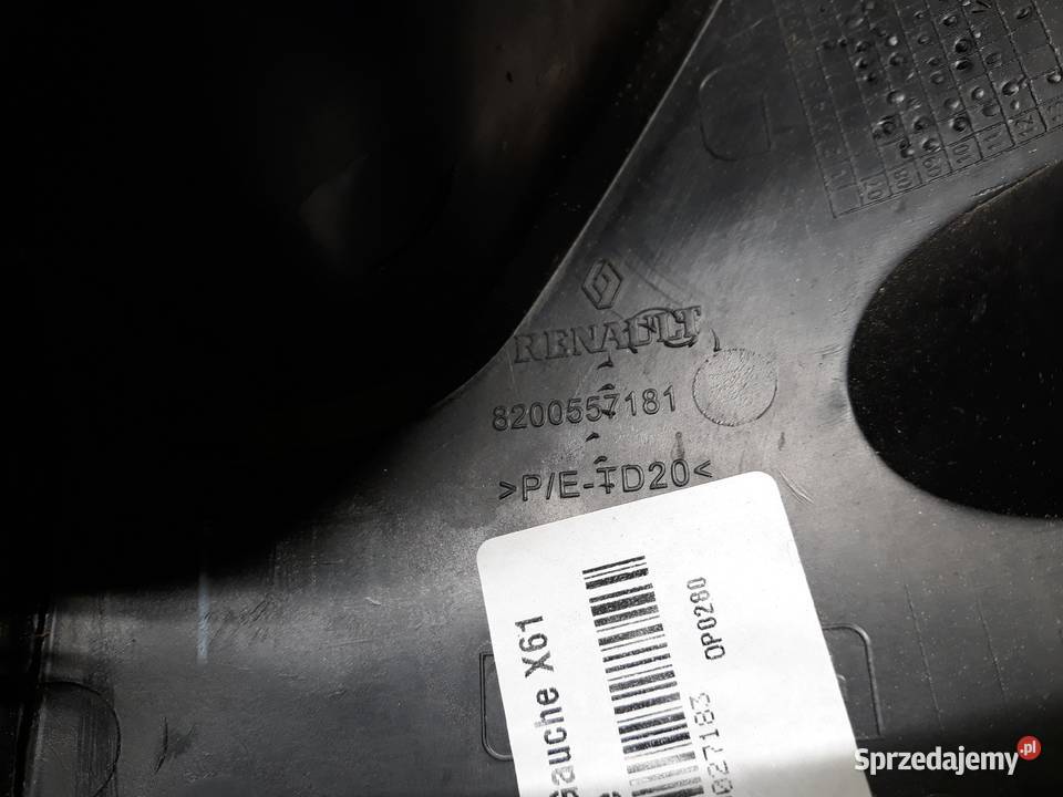 RENAULT KANGOO 2 II NAROŻNIK ZDERZAKA LEWY TYŁ Międzychód