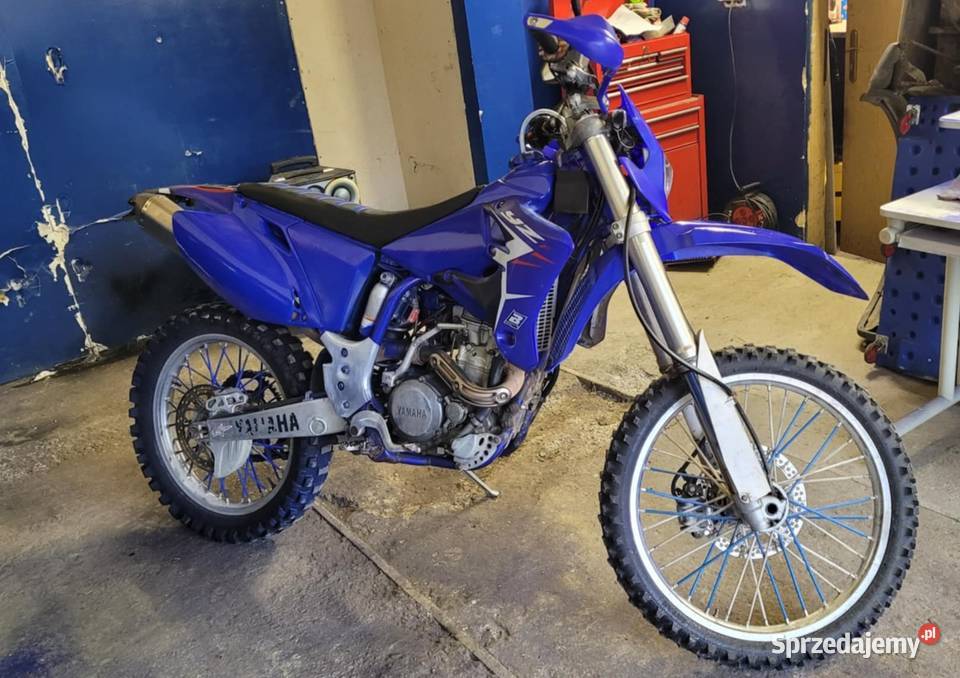 Yamaha WR250F Enduro z rozrusznikiem Motocykle, skutery, quady Komańcza