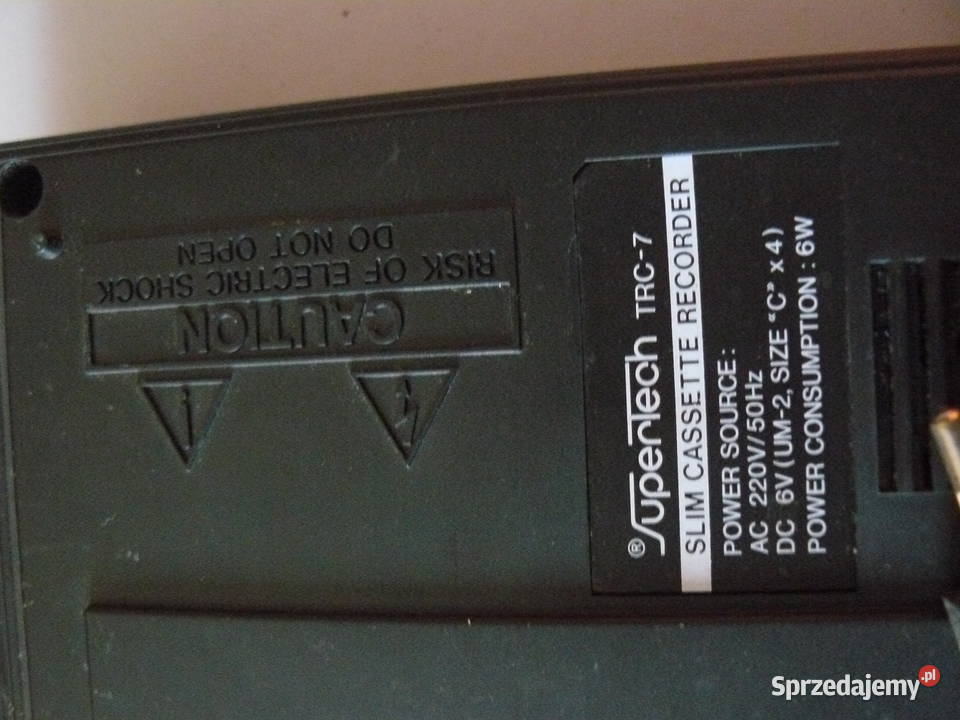 Magnetofon kasetowy Supertech Nowa Sól
