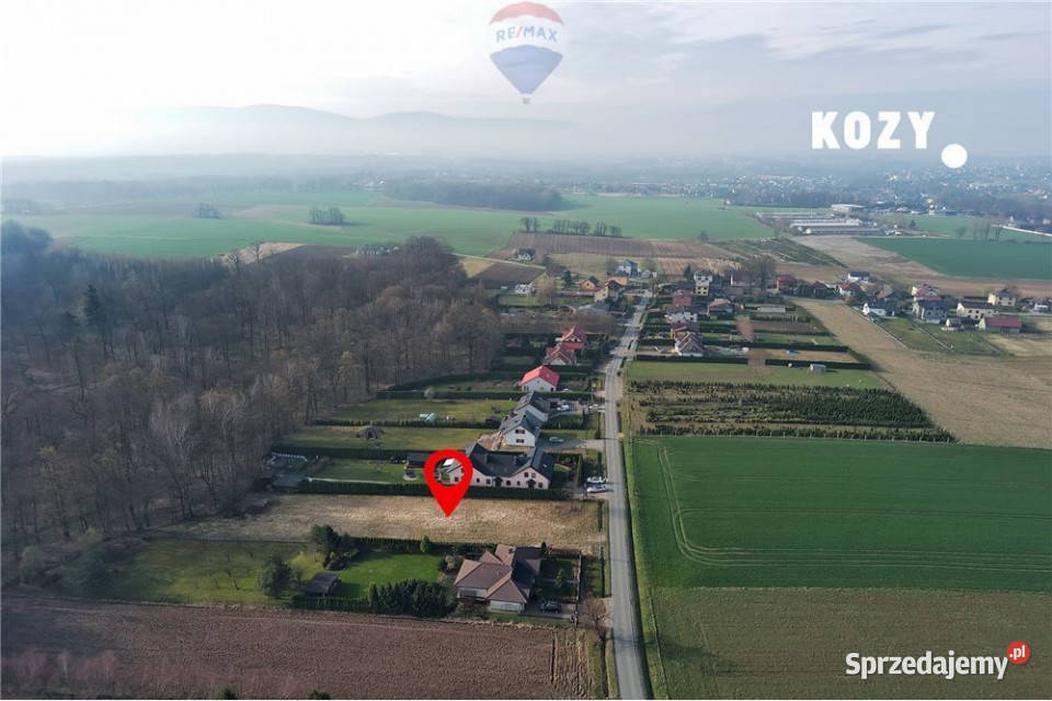 Działka budowlana 2426m2 z furtką do lasu Pisarzowice sprzedam