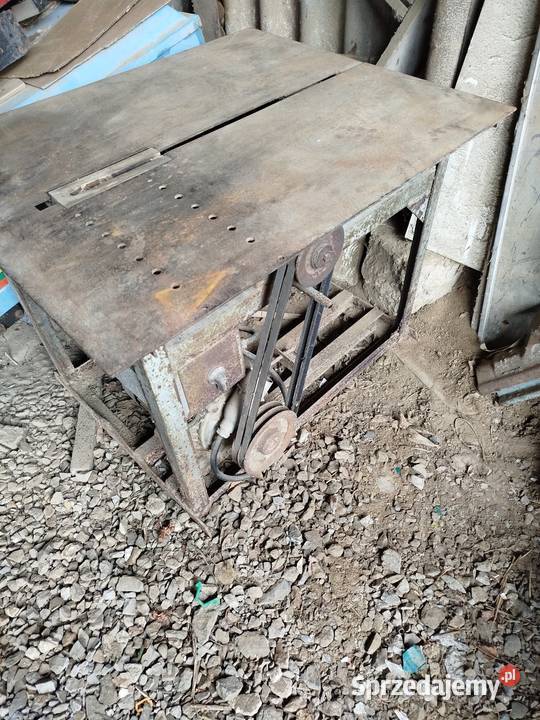 Trajzega piła cyrkularka ciężka solidna sprawna małopolskie