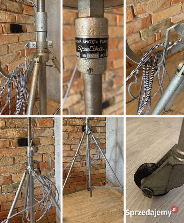 Lampa ikona PRL teatralna Vintage loft Pozostałe sprzedam