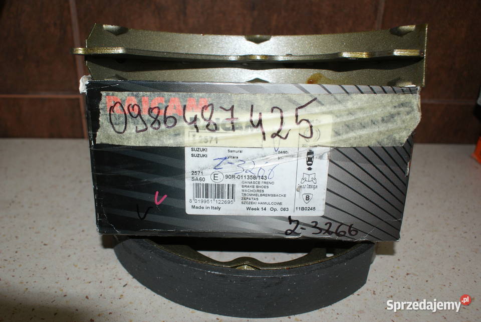 SZCZĘKI HAMULC SUZUKI VITARA 8898 Szczęka osobowe Białobrzegi