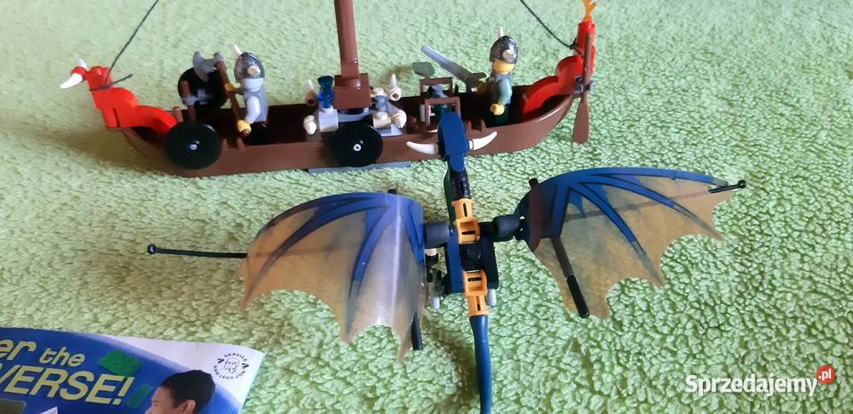 Lego Vikings 7016 Boat against Wyvern Katowice sprzedam