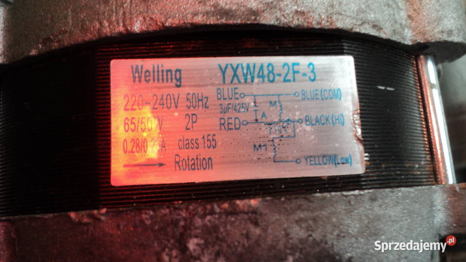 Silnik Welling YXW 482F3 AGD Bydgoszcz
