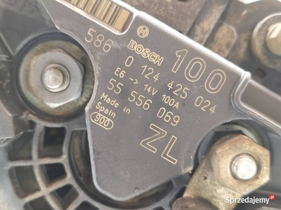 ALTERNATOR 55556069 0124425024 14 8V Opel Astra sprzedam