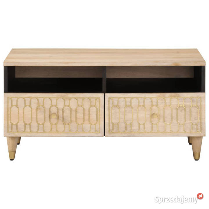 Stolik kawowy 80x54x40 lite drewno mango mazowieckie Warszawa