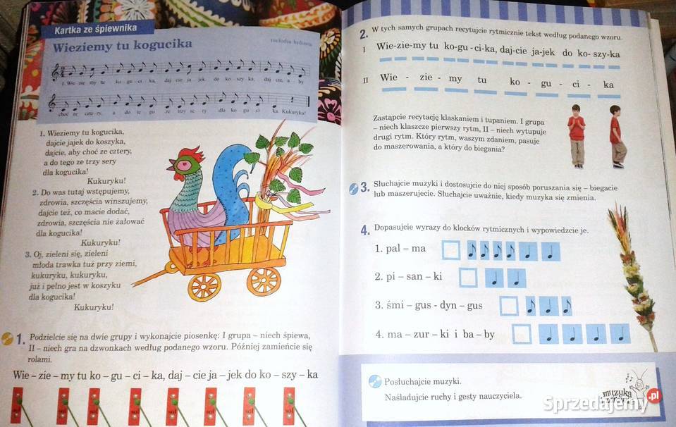 Elementarz XXI wieku kl 1 Muzyka Podręcznik z Chełm