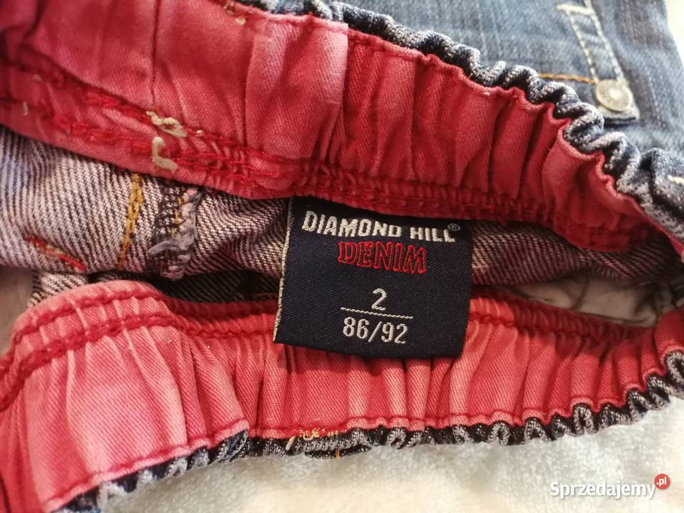 Spodnie dżinsowe niebieskie 8692 Diamond Hill