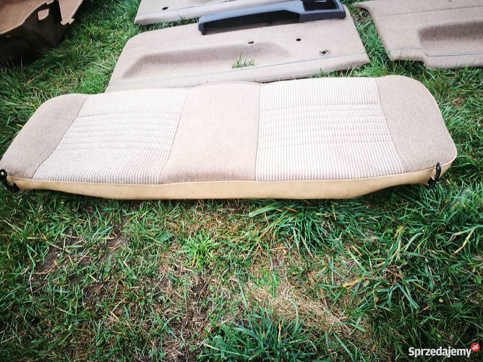 Brązowe wnętrze golf mk 2 3d fotele półskóry sprzedam