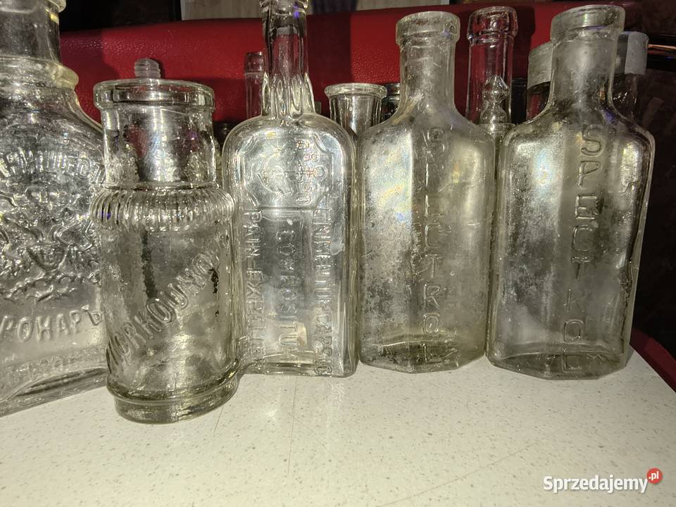 23 sztuki sygnowanych buteleczek Antyki, Sztuka, Kolekcje