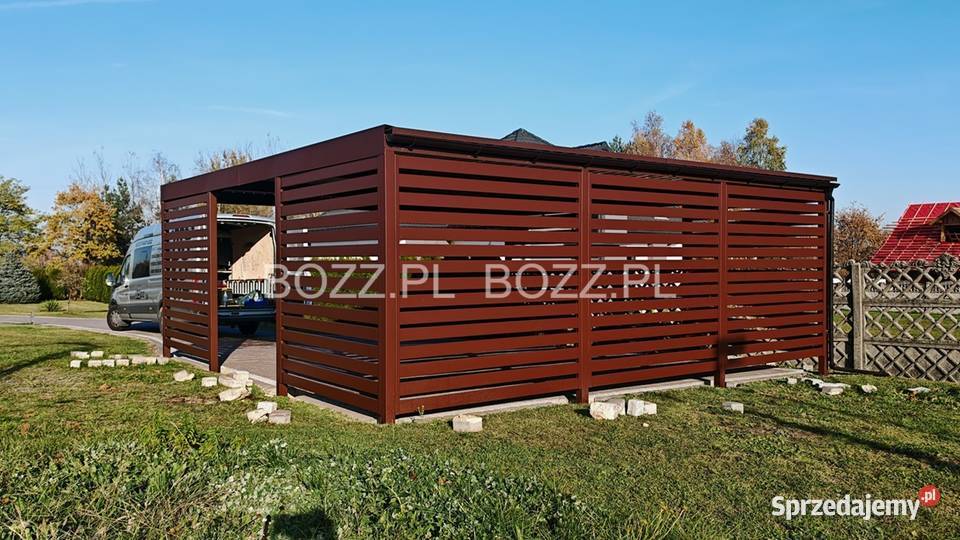 Wiata garażowa na 2 samochody Katowice