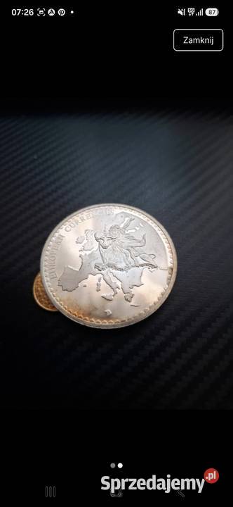Medal pamiątkowe moneta suomi Głogówek