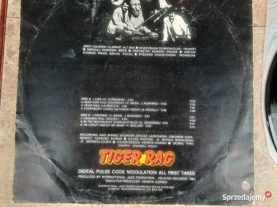 27 Płyta winylowa Tiger Rag Gold Washboard Tczew sprzedam