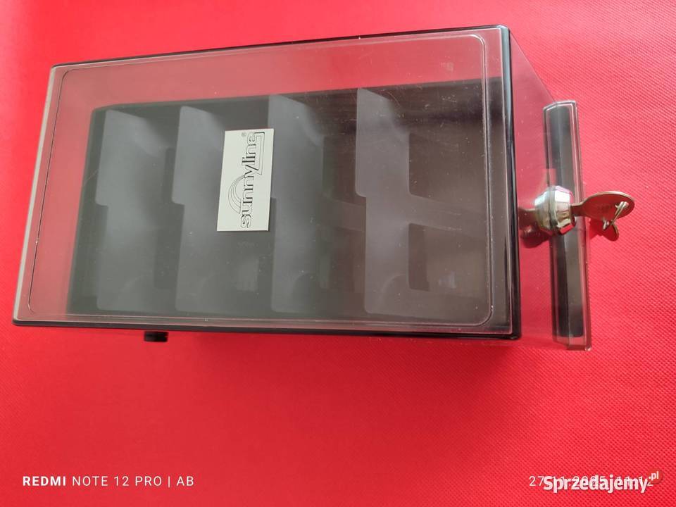 Pudełko na dyskietki 35 cala floppy disk box Części i akcesoria Katowice