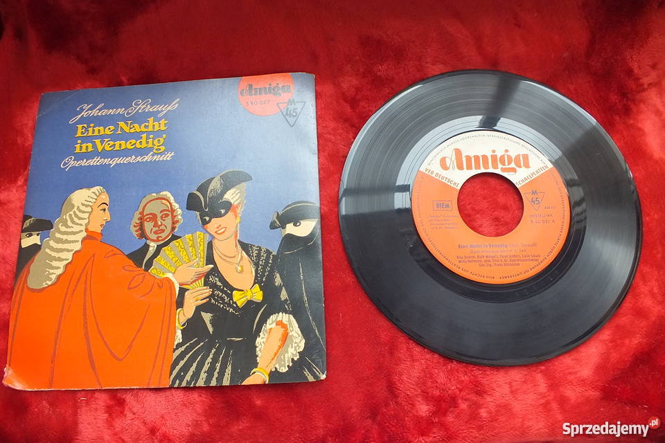 Płyta winylowa szelakowa JStraus musyka 1 płyta Żary
