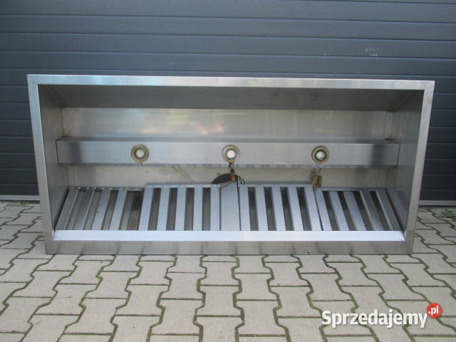 Okap GASTRONOMICZNY Trapezowy 170x80x35 Ostrów Wielkopolski sprzedam