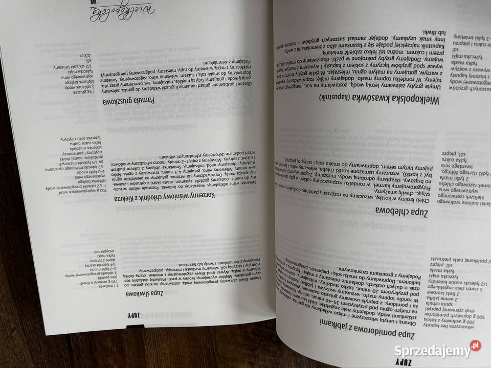 Książka kucharska kuchnia Polska przepisy Wyszków