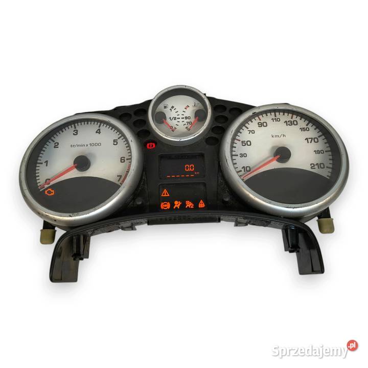 LICZNIK ZEGARY A2C53065547 Peugeot 207 14 8V 16V