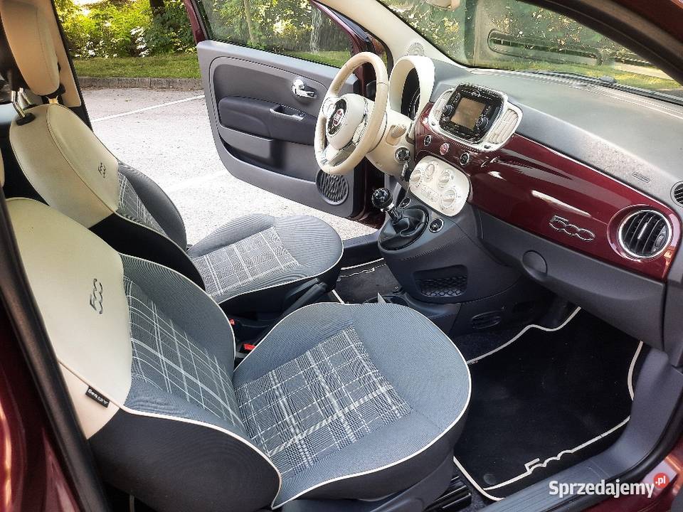Fiat 500 12 Collezione EU6d Navi Klima PDC światła do jazdy dziennej Jaśkowice sprzedam