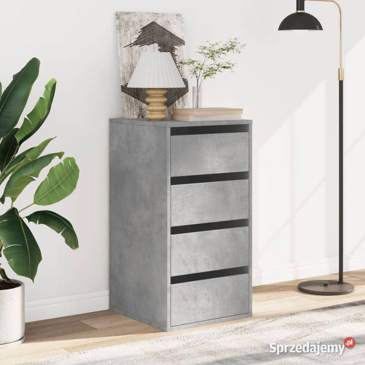Komoda szarość betonu 40x41x76 materiał sprzedam