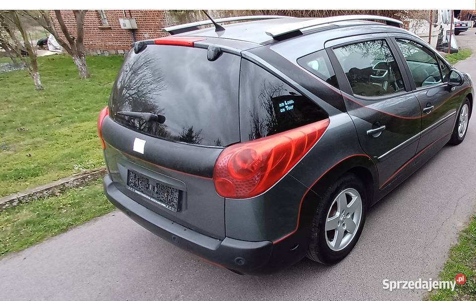 Peugeot 207 SW 14 2011r klimatronik dwu strefowy 235600km Peugeot Sulechów