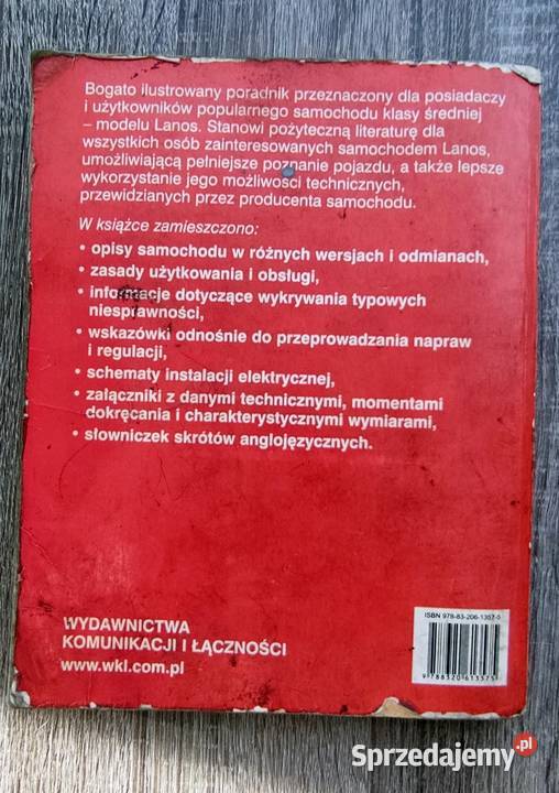 Książka Daewoo FSO Lanos Krzysztof Bujański Bochnia