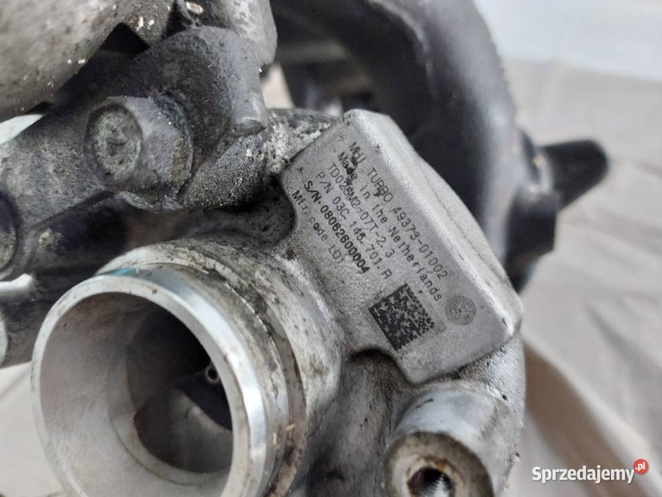 Turbina z kolektorem Audi A3 8P 14 Pb 125 Turbosprężarki Koszalin