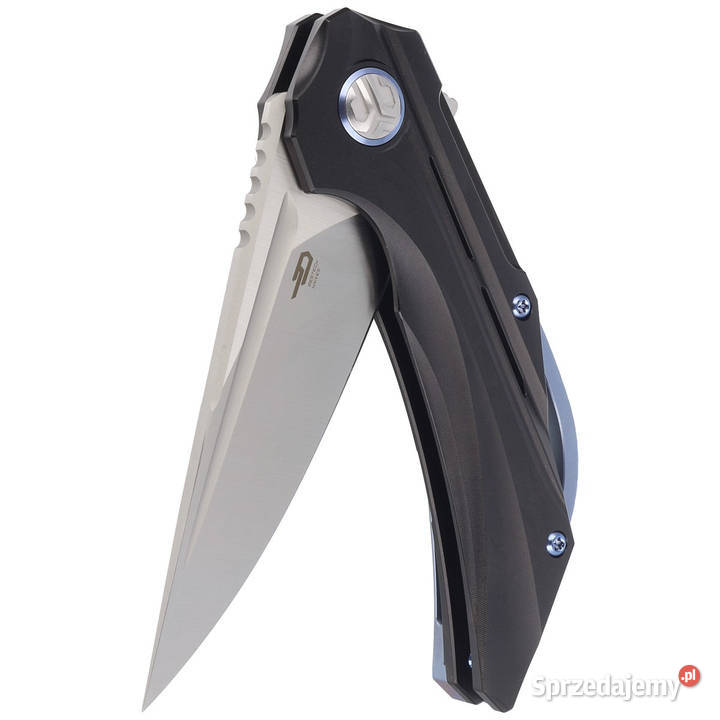 Nóż składany Bestech Vigil Black Titanium Satin mazowieckie Warszawa