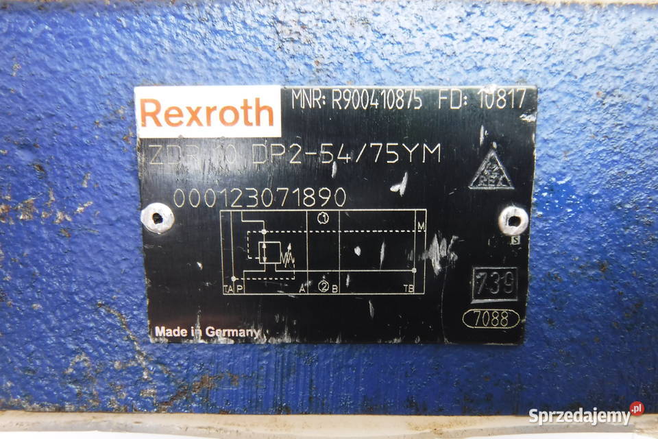 ZDR10DP25475YM Rexroth R900410875 Pressure Otwock
