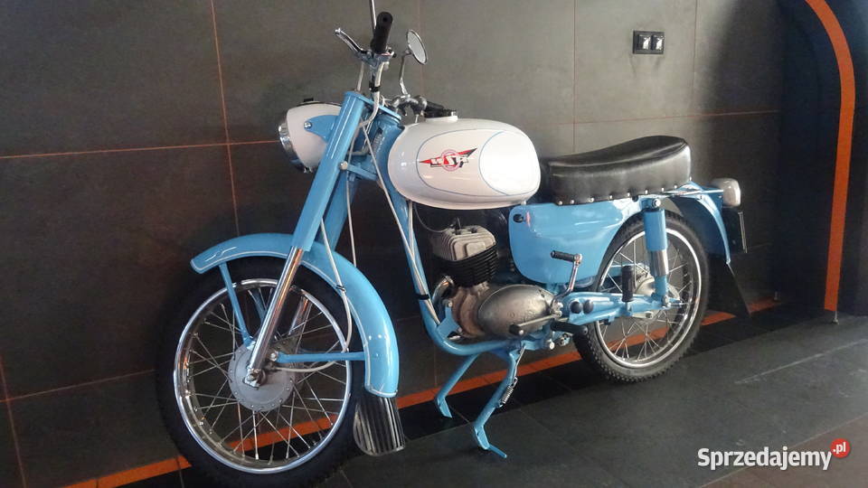 WSK 125 prospektowa 1973r Piękna zabytek Chmielek