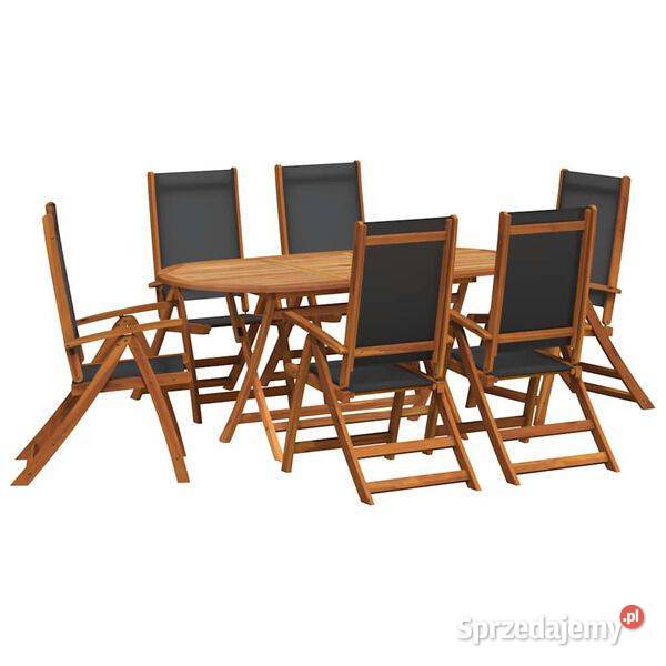 vidaXL 7cz zestaw mebli ogrodowych lite drewno Warszawa sprzedam