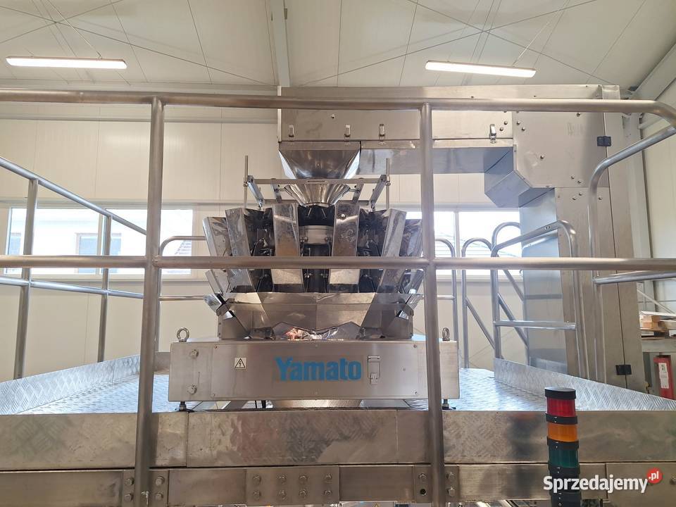 Maszyna pakująca Doypack naważarka 14 głowic Łochów