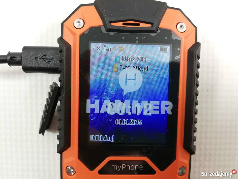 TELEFON MYPHONE HAMMER DUAL WODOSZCZELNY IP67 Strzelin