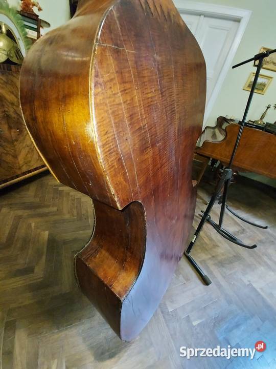 Kontrabas44Corolus Hellmer1776r Sygnowany z Jędrzejów