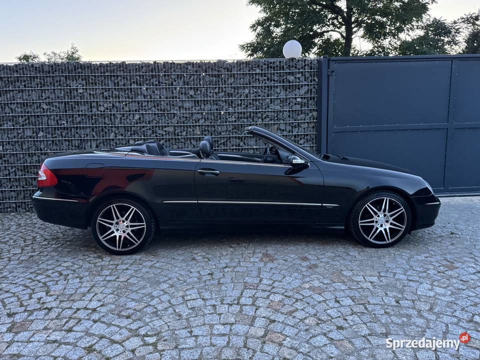 Mercedes CLK V6 kabriolet 145 000 Avantgarde nieuszkodzony Wojkowice