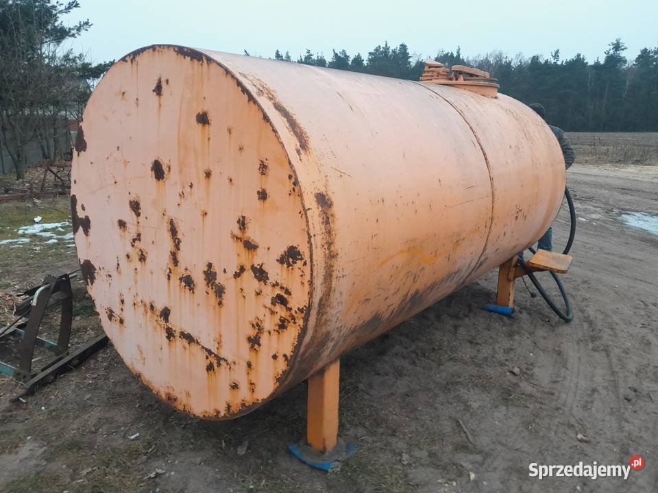 Zbiornik na paliwo 5000l dystrybutor wielkopolskie Czajków