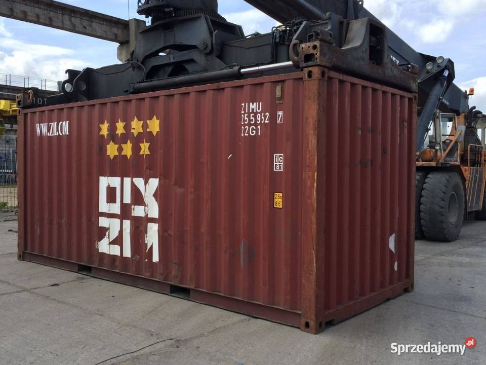 Kontener morski magazynowy budowlany 20 DV