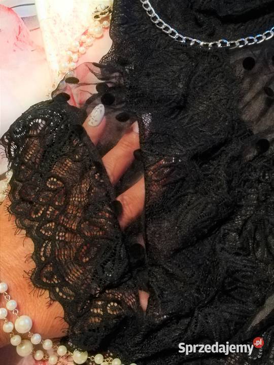 body koronkowe czarne łańcuchy Inna marka Warszawa