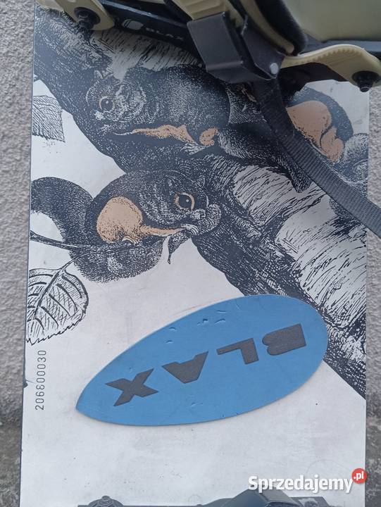 Deska do snowboardu Burton A 39 z wiązaniami Kościan